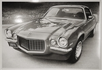 1972 GM Dealer Promo Poster, Black and White