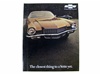 1971 Camaro GM Dealership Showroom Color Sales Brochure