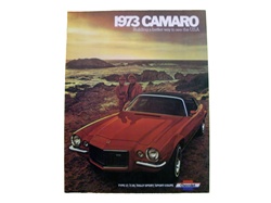 1973 Camaro Dealership Sales Brochure, Original GM NOS