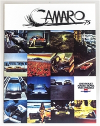 1975 Camaro Dealership Showroom Sales Brochure, Original GM NOS