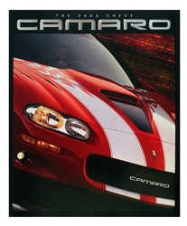 2002 Camaro Dealer Show Room Sales Brochure, GM NOS