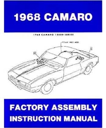 1968 Camaro Assembly Manual