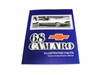 1968 Camaro Illustrated Facts, Features and Specifications Manual