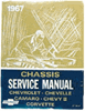 1967 Camaro Chassis Service and Overhaul Manual Book