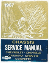 1967 Camaro Chassis Service and Overhaul Manual Book