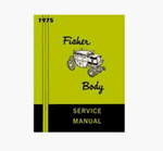 1975 Camaro Service Manual, Fisher Body