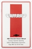 1983 Camaro Glove Box Owner Manual