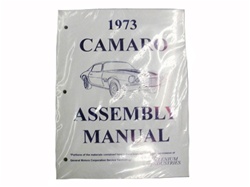 1973 Camaro Assembly Manual