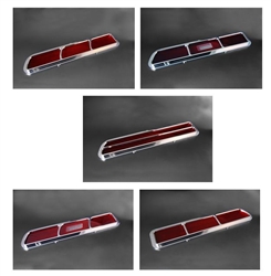 DISCONTINUED 1969 Tail Light Lens Set, Billet Aluminum, Custom, Choice of Style