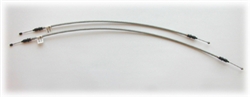 1969 Camaro Emergency Parking Brake Cables Set, Factory Rear Disc JL8
