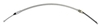 1967 Camaro Rear Emergency Parking Brake Cable for Rear Drum Brakes, Stainless Steel
