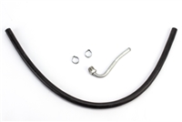 1967 - 1972 Camaro Power Steering Return Hose, OE Style with Separate Fitting and Clamps