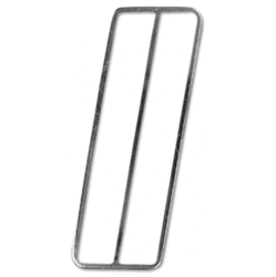 1967 - 1981 Camaro Fuel Gas Pedal Pad Stainless Steel Trim