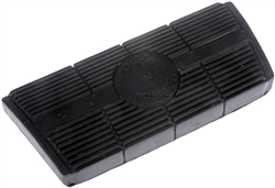 1982 - 1992 Camaro Automatic Transmission Brake Pedal Pad with Disc Brakes Text, Ribbed Pattern