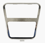 1973 - 1981 Camaro Pedal Pad Trim, Clutch, Stainless Steel | Camaro Central