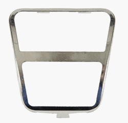 1973 - 1981 Camaro Pedal Pad Trim, Clutch, Stainless Steel | Camaro Central