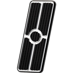1967 - 1981 Pedal Pad, Fuel Gas, Custom Profile, Black