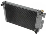 1967 - 1968 Camaro 3 Core Row w/ Factory AC Small Block OE Style Radiator for Automatic, 23 Inch