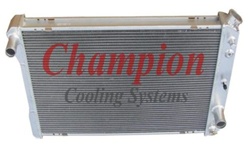1982 - 1992 Radiator, Aluminum, 3 Row, 27 Inch
