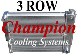 1967-1969  Aluminum Small Block 21" Radiator 3 Row