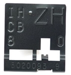 1968 - 1969 Camaro ZH Harrison Radiator ID Tag