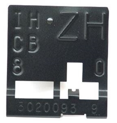 1968 - 1969 Camaro ZH Harrison Radiator ID Tag