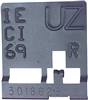 1969 Camaro Radiator ID Tag, UZ Code Automatic Transmission with Curved Neck