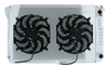 1970 - 1981 Camaro COLD-CASE LS Swap Aluminum Radiator KIT with Dual 12" Electric Fan and Custom Fit Aluminum Fan Shroud