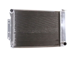 1967 - 1969 BB Big Block Aluminum Radiator, Griffin Performance Exact Fit Unit Combo Kit with Shroud and Fans.
