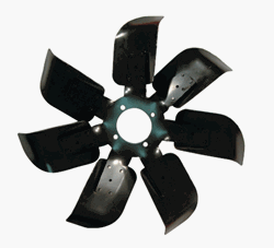 1969 Camaro Engine Cooling Fan Blade, GM 3947772, Date Coded J