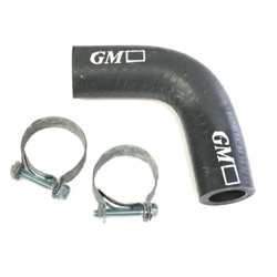 1967 - 1968 Big Block Camaro Water Pump Bypass Hose Kit with GM Markings and Correct Wittek Clamps