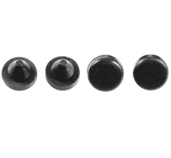 1968 - 1969 Camaro Rally Sport Headlight Door Rubber Bumper Stopper Set, 4 Pieces