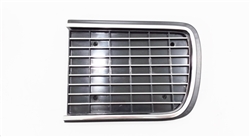 1967 - 1968 Rally Sport Headlight Door Cover with CHROME ACCENTS, Chrome Trim Surround, LH