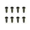 1967 - 1968 Camaro Rally Sport Headlight Door Cover Screws Set, Black, 8 Pieces | Camaro Central