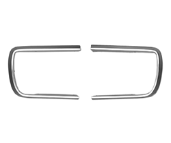 1967 - 1968 Camaro Rally Sport Headlight Door Chrome Moldings | Camaro Central