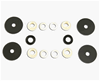 1967 Camaro Rally Sport Headlight Bushing and Nylon Disc Set, 14 Pieces