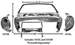 1969 Cowl Windshield Frame Assembly, Convertible