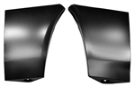 1978 - 1981 CUSTOM Camaro Fender Extensions Without Side Marker Light Holes, Pair