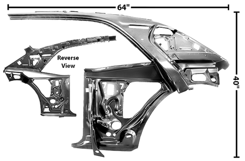 67 camaro deals quarter panel