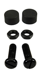 1970 - 1981 Camaro Rear Hood Adjuster Bolt and Bumper Set