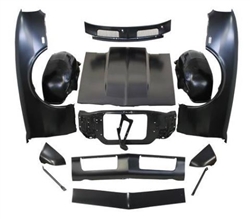 1968 Camaro Front Sheet Metal Kit with STANDARD Fenders and Cowl Hood