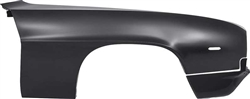 1969 Camaro Front Fender with Extension, Standard or Rally Sport, RH