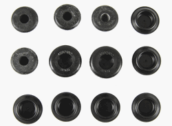 1967 - 1968 Camaro Rubber Body Plugs Set for Floor, Trunk, and Wheel House, 12 Pieces