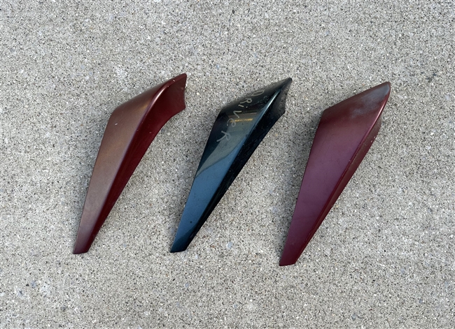 1987 - 1990 Camaro Rear Spoiler Corner Piece, Left Hand, GM Original Used