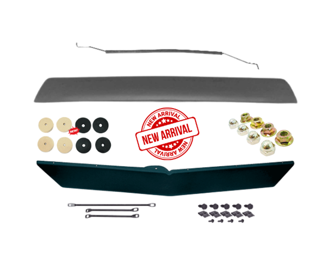 1967 - 1968 Camaro Front & Rear Spoiler Complete Kit, Installation Hardware Included