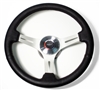 1967 - 1989 Camaro Steering Wheel Kit, Custom Black Leather