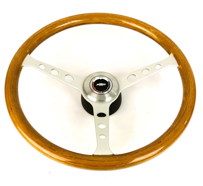 1967 - 1989 Custom Camaro Genuine Wood Steering Wheel Kit