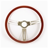 1967 - 1989 Camaro RED Comfort Grip Steering Wheel, 14 Inch Diameter