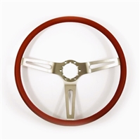 1967 - 1989 Camaro RED Comfort Grip Steering Wheel, 14 Inch Diameter