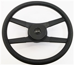 1970 - 1981 NEW 9761838 Camaro 4-Bar Rope Steering Wheel Kit with BLACK Z28 Horn Button 459033, Now Available